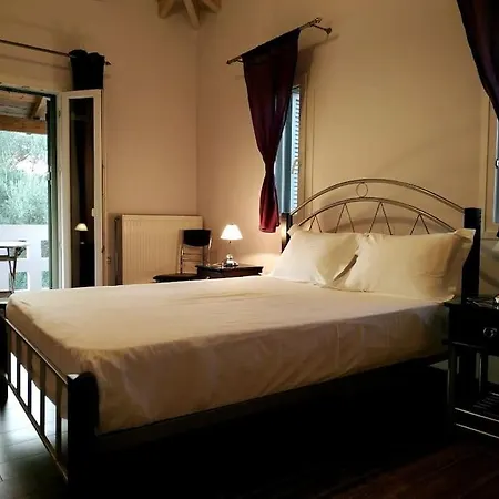 *drosia*/5' From Town & Sea/mountain View Villa Frínion